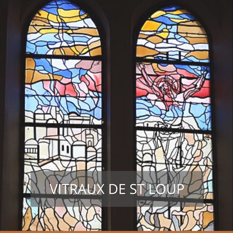 Vitraux de St loup